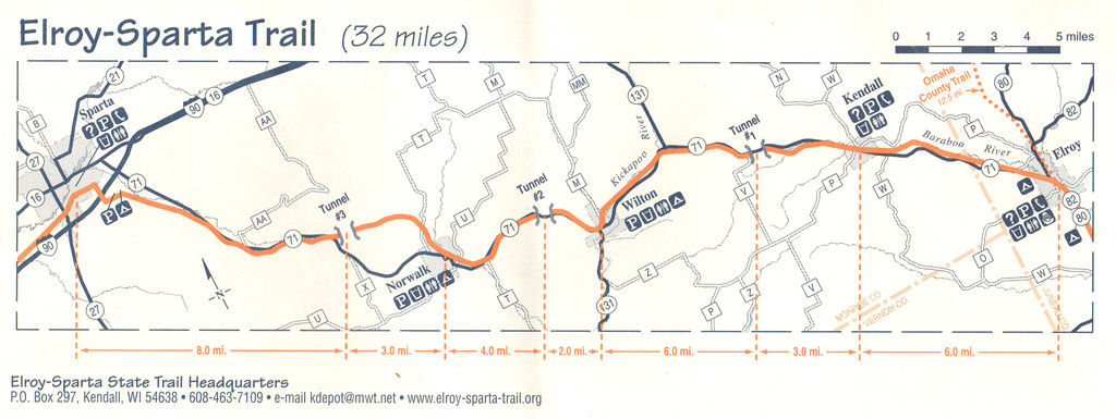 Elroy-Sparta Bike Trail’s 50th Anniversary Ride and Ceremony